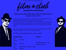 Tablet Screenshot of filmclub.uni-duisburg-essen.de